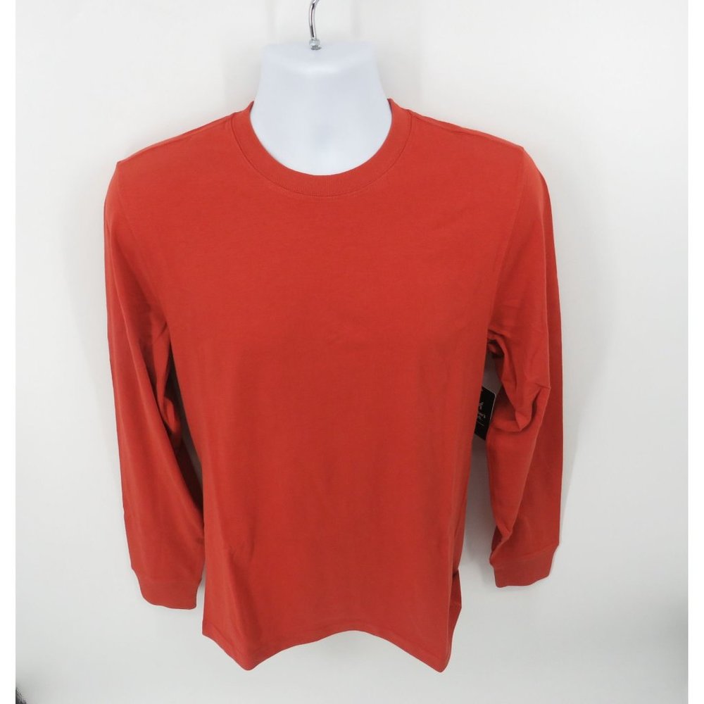 Member's Mark Men's Essential Spiced Cider Long Sleeve T-Shirt Small NWT